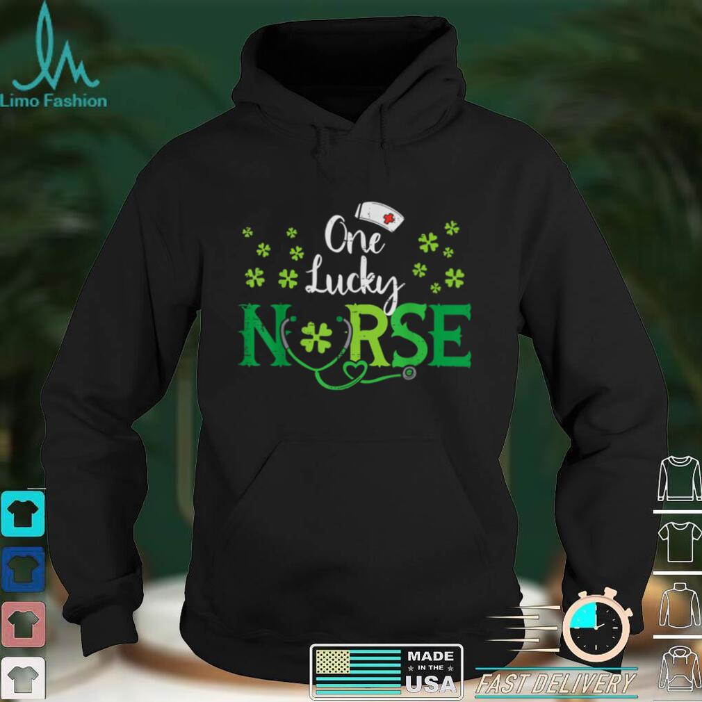 One Lucky Nurse Saint Paddys RN St Patricks Day Nurses Women T Shirt One Lucky Nurse Saint Paddys RN St Patricks Day Nurses Women T Shirt