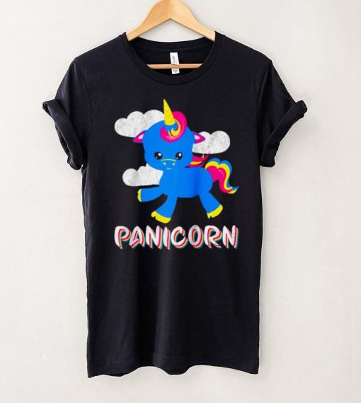 Pansexual Pride Flag Colors Panicorn LGBTQ Pan Shirt
