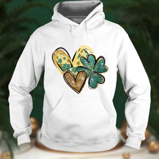 St Patricks Day shirt Irish Lucky Shamrock Heart Clover T Shirt