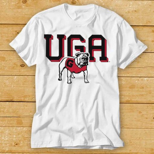 vintage Uga Bulldogs Mascot Tee Shirt