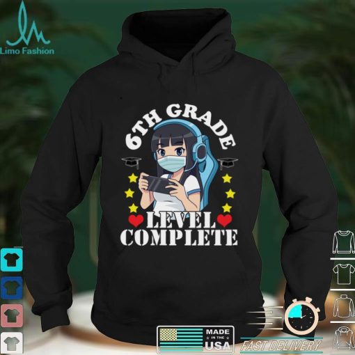 2022 6th Grade Graduation Girl Loves Anime Gaming Cute Girls Pullover Hoodie