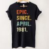 May 60 Years Old Gift Made In 1962 Limited Edition Bday T Shirt B09VXF6GGY