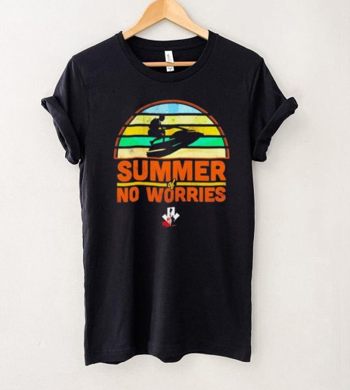 Ad Free Cares Summer Of No Worries Vintage Shirt