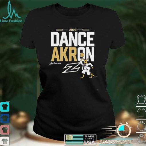 Akron Zips Dance On T Shirt