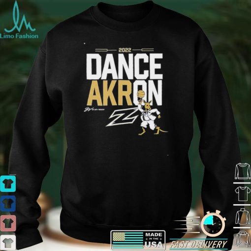 Akron Zips Dance On T Shirt