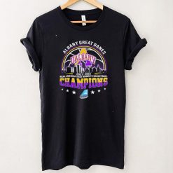 Albany Great Danes 2021 2022 Ncaa American East Women’s Basketball Champions logo T shirt