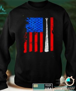 American Flag Baseball shirt