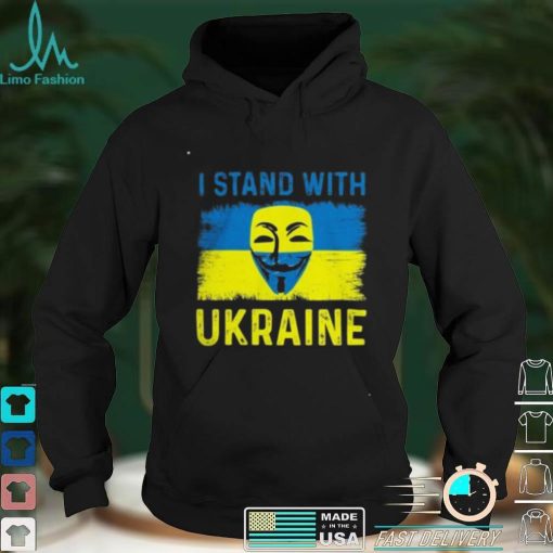 Anonymous I Stand With Ukraine Russian Warship Go F Yourself Sweatshirt