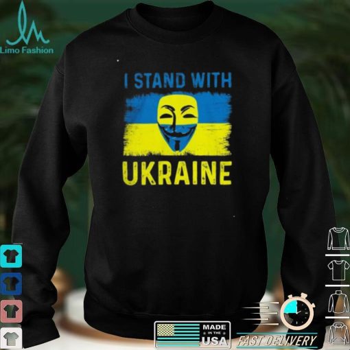 Anonymous I Stand With Ukraine Russian Warship Go F Yourself Sweatshirt