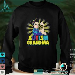 Autism Grandma Working Woman Meme Autism Awareness T Shirt