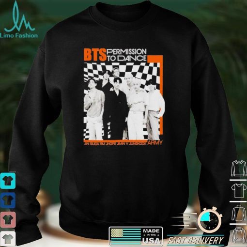 BTS Permission to dance Suga V Jimin Jungkook Jin Rm J Hope shirt