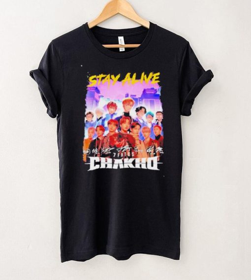 BTS Stay Alive 7fates Chakho Signatures Shirt