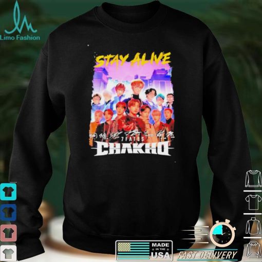 BTS Stay Alive 7fates Chakho Signatures Shirt