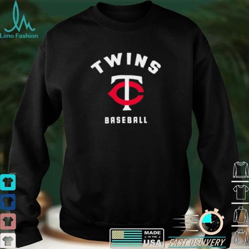 Bailey Ober Twins baseball logo T shirt