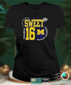Best michigan Wolverines sweet sixteen 2022 the road to New Orleans shirt