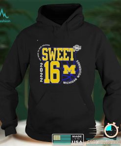 Best michigan Wolverines sweet sixteen 2022 the road to New Orleans shirt