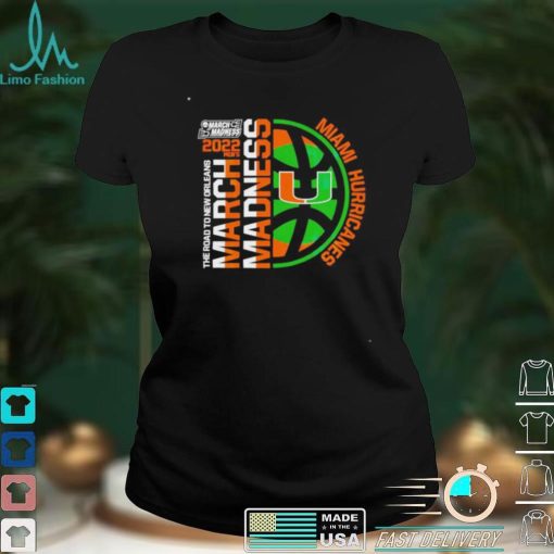 Best nCAA March Madness 2022 Miami Hurricanes shirt