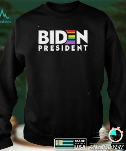 Biden President LGBT Gay Pride Rainbow T Shirt