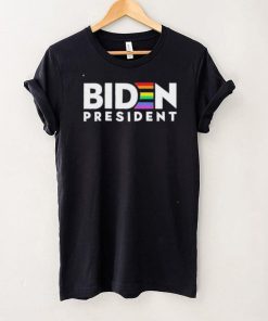 Biden President LGBT Gay Pride Rainbow T Shirt