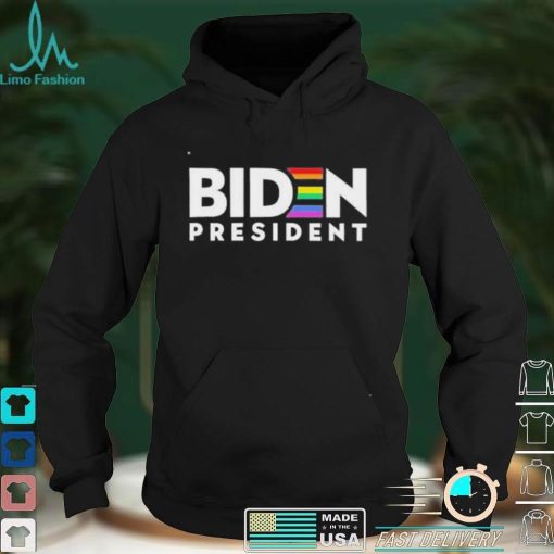 Biden President LGBT Gay Pride Rainbow T Shirt