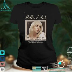Billie Eilish The Happier Than Ever World Tour 2022 Music Concert Graphic Unisex T Shirt