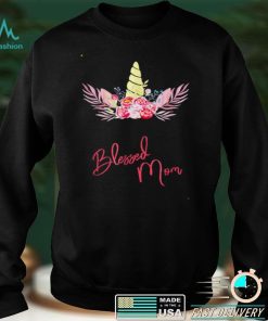 Blessed Mom Cute Unicorn shirt