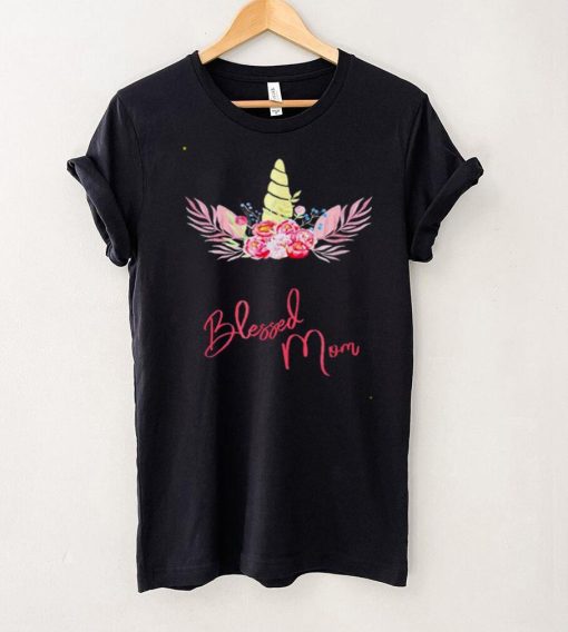 Blessed Mom Cute Unicorn shirt