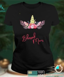 Blessed Mom Cute Unicorn shirt