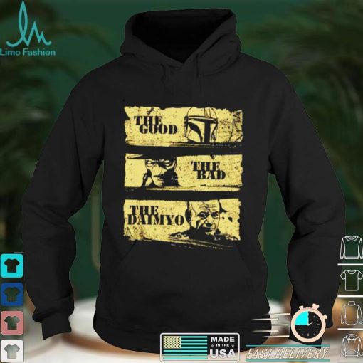 Book of Boba Fett the good the bad and the daimyo shirt
