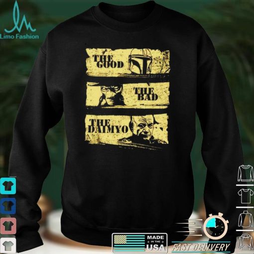 Book of Boba Fett the good the bad and the daimyo shirt