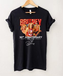 Britney 30th anniversary 1992 2022 signature shirt