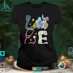 Bunny Stethoscope Scrub Nurse Life Easter Day Costume T Shirt