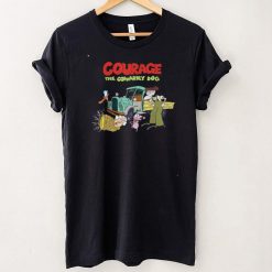 CN Courage The Cowardly Dog Group Logo T Shirt