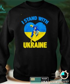 Captain Ukraine Support Ukrainian Flag I Stand With Ukraine shirt