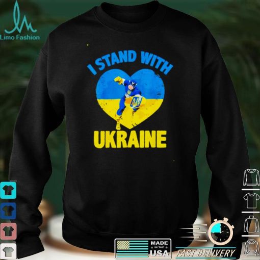 Captain Ukraine Support Ukrainian Flag I Stand With Ukraine shirt