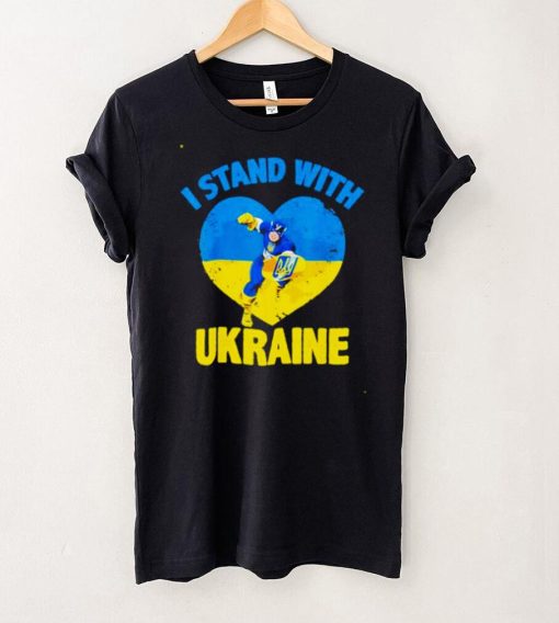 Captain Ukraine Support Ukrainian Flag I Stand With Ukraine shirt