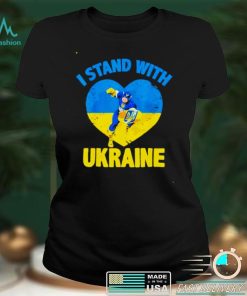 Captain Ukraine Support Ukrainian Flag I Stand With Ukraine shirt