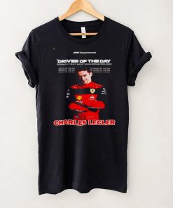 Charles Leclerc driver of the day shirt