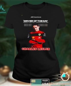 Charles Leclerc driver of the day shirt