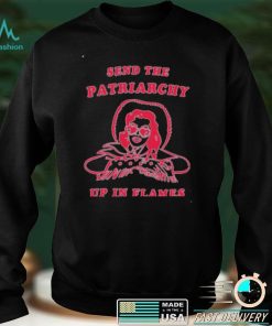 Cowgirl send the patriarchy up in flames shirt