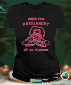 Cowgirl send the patriarchy up in flames shirt