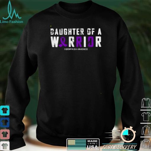 Daughter of a Warrior Fibromyalgia Awareness Vintage Shirt