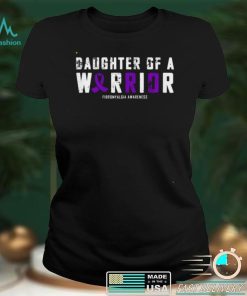 Daughter of a Warrior Fibromyalgia Awareness Vintage Shirt