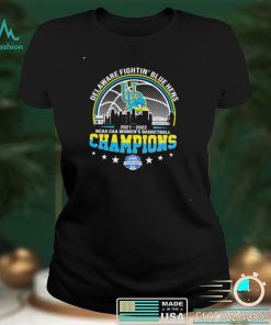 Delaware Fightin’ Blue Hens 2021 2022 Ncaa Caa Women’s Basketball Champions logo T shirt