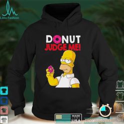 Donut Judge Me Homer Simpson shirt