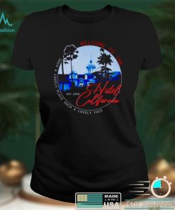 Eagles welcome to the hotel California shirt