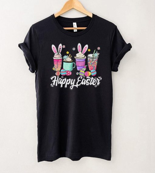 Easter Coffee Bunny Latte Coffee Christian Easter Day 2022 T Shirt