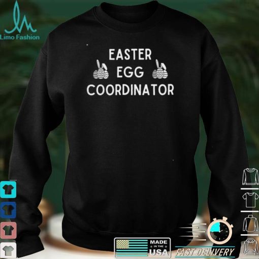 Easter Egg Coordinator Boys Girls Happy Easter Shirt