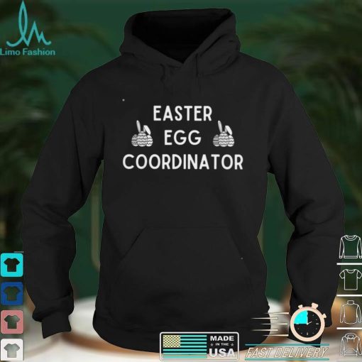 Easter Egg Coordinator Boys Girls Happy Easter Shirt