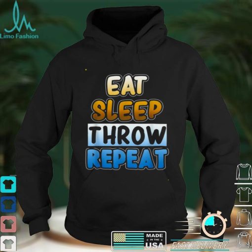 Eat Sleep Throw Repeat Javelin Throw Shirt